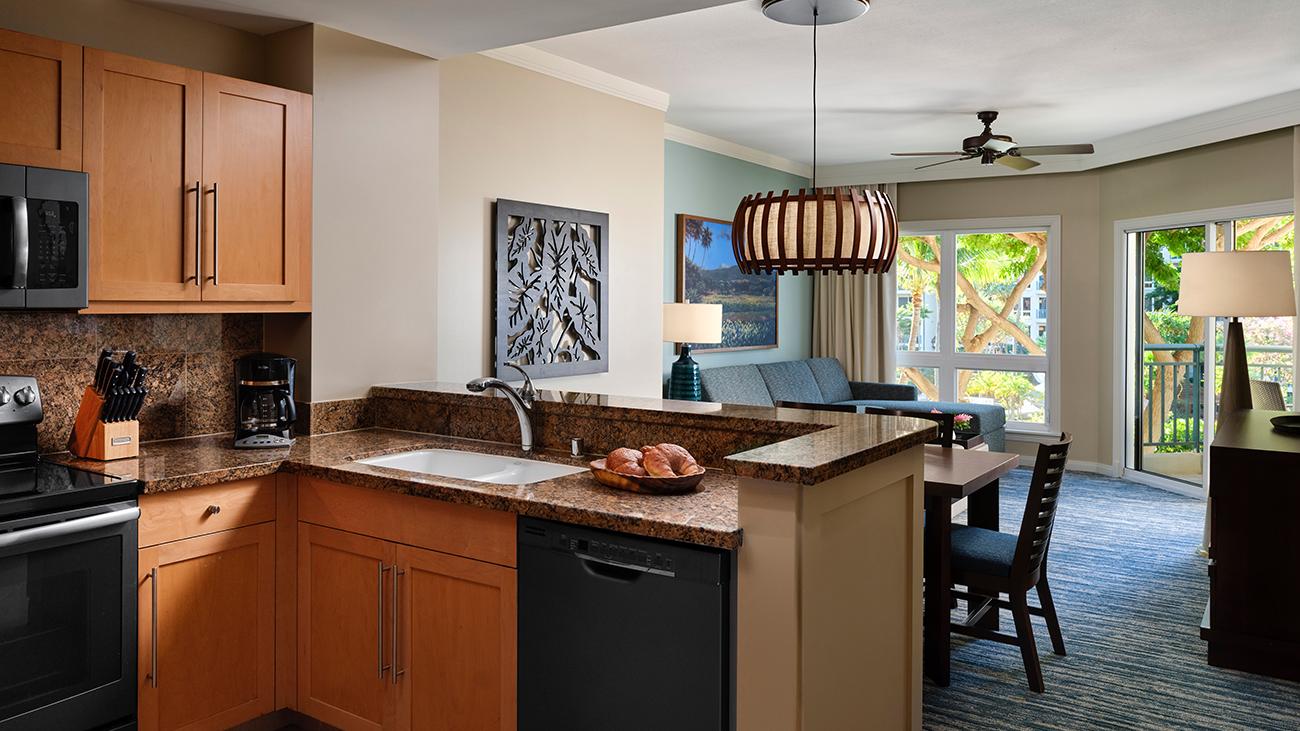 Kitchen, Dining and Living Area, Ocean Front