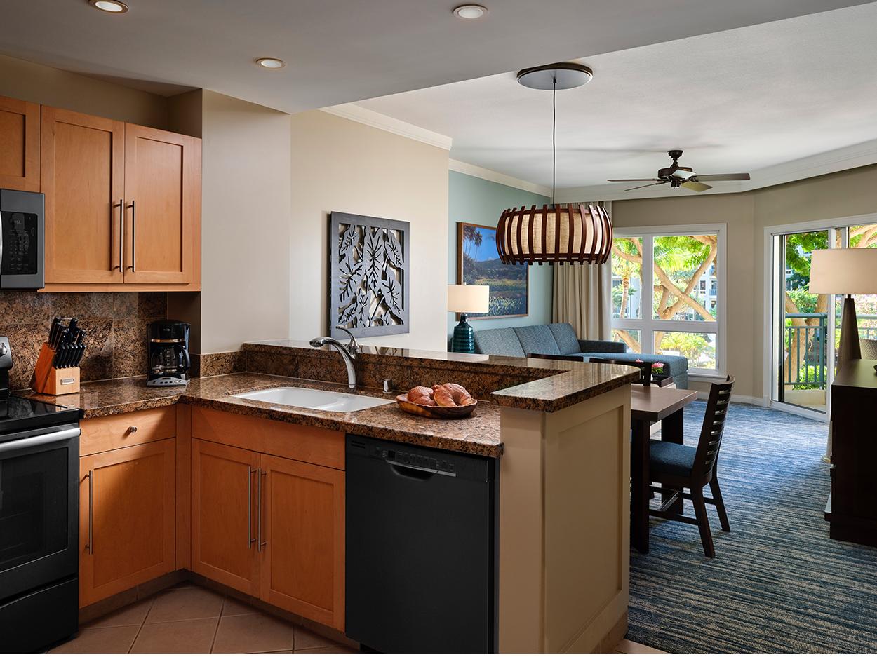 Kitchen, Dining and Living Area, Ocean Front