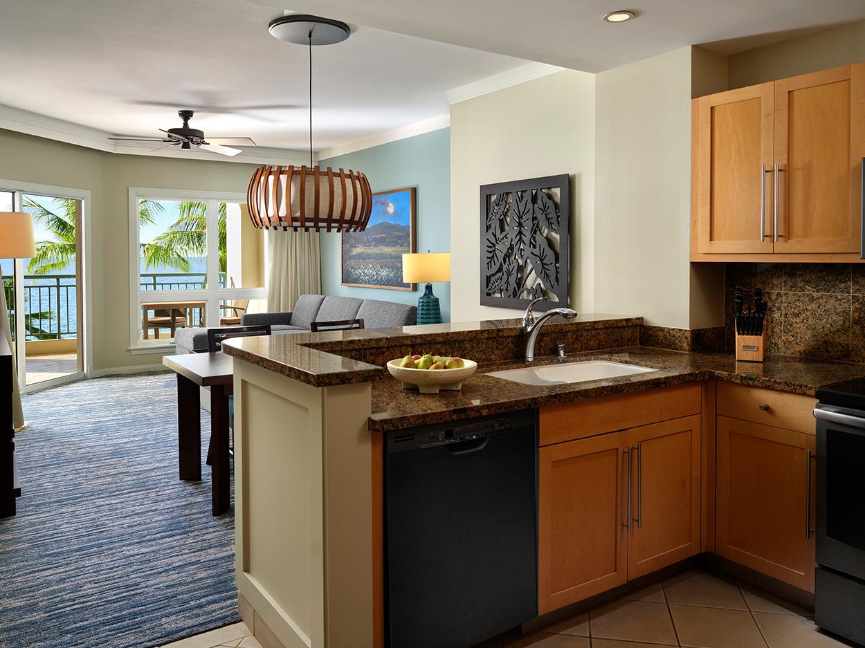 Kitchen, Dining and Living, Ocean Front
