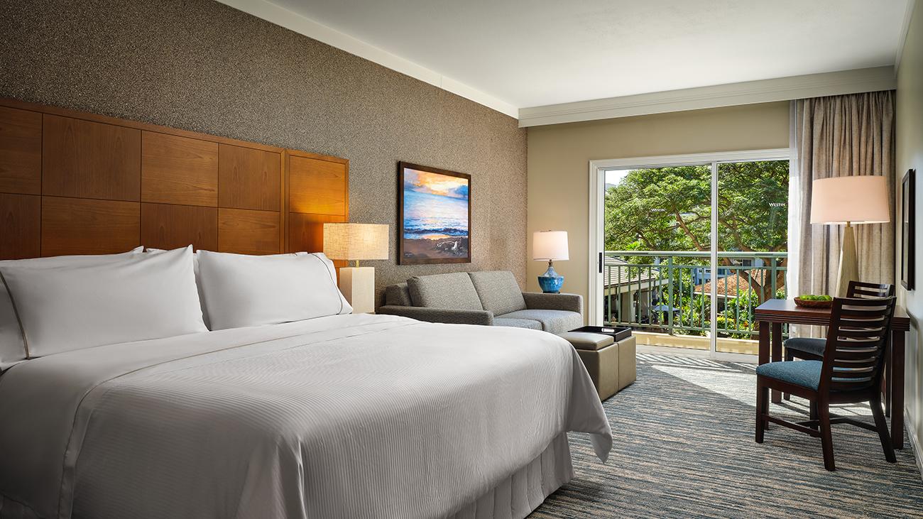Bedroom and Living Area, Ocean View