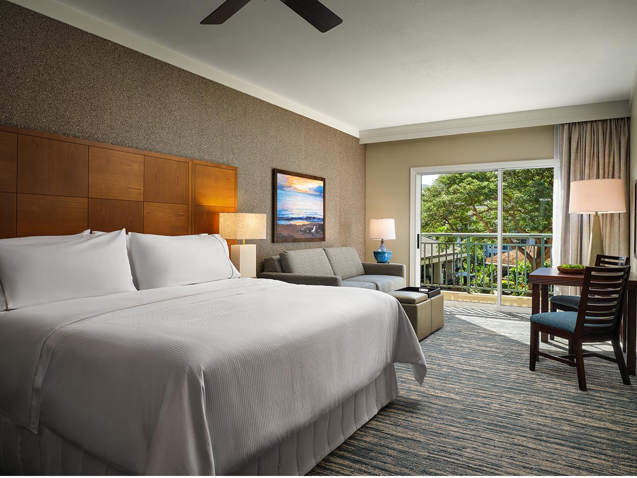 Bedroom and Living Area, Ocean View