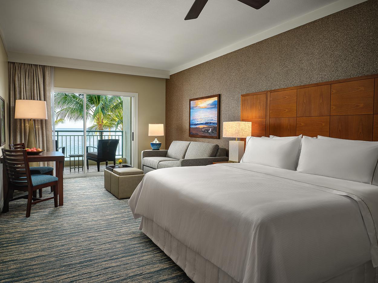 Bedroom and Living Area, Ocean Front