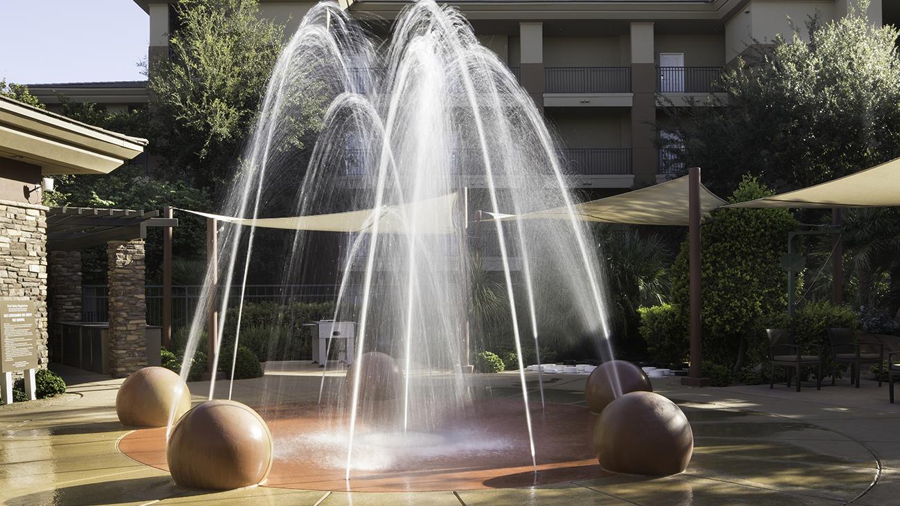 Interactive Water Play Area