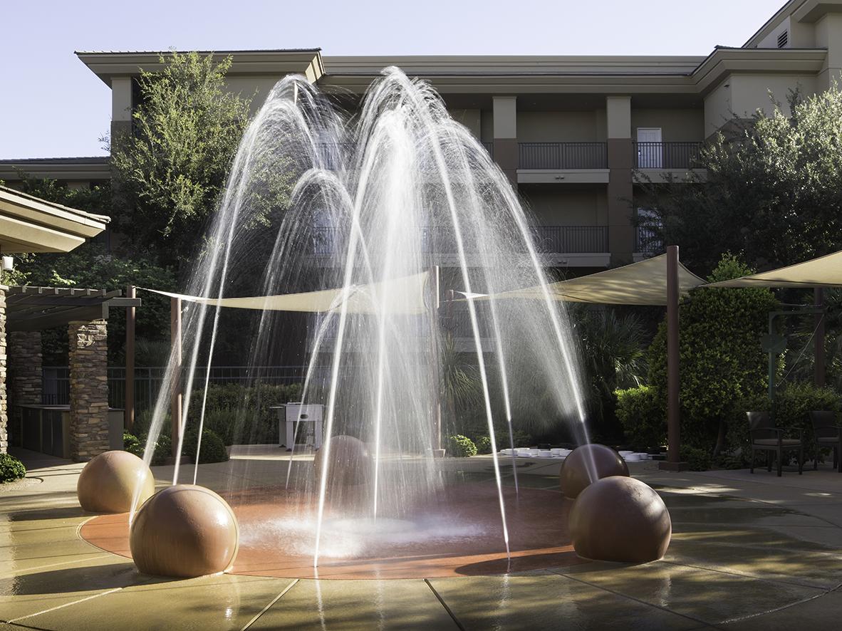 Interactive Water Play Area
