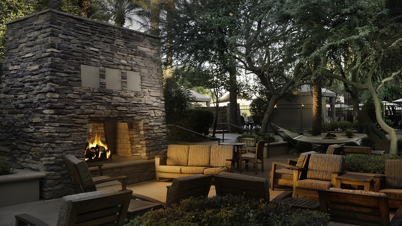 Outdoor Fireplace