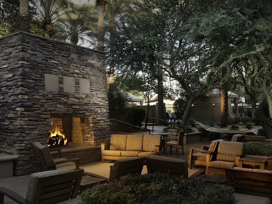 Outdoor Fireplace