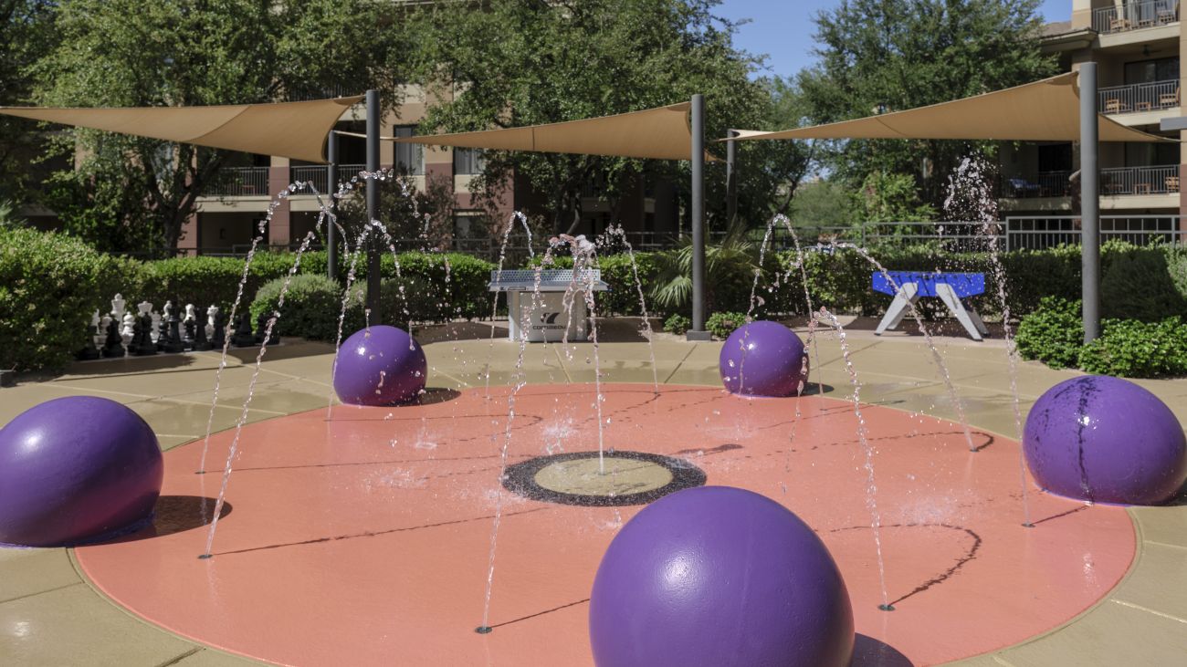 Interactive Water Play Area