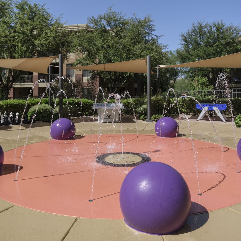 Interactive Water Play Area