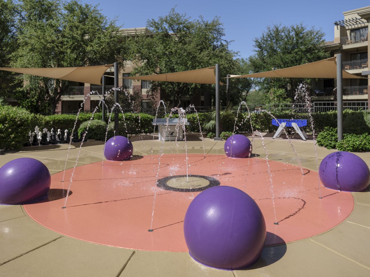 Interactive Water Play Area
