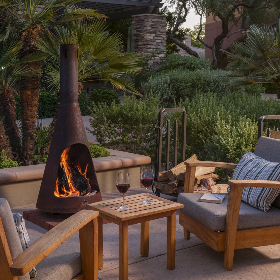 Outdoor Fireplace