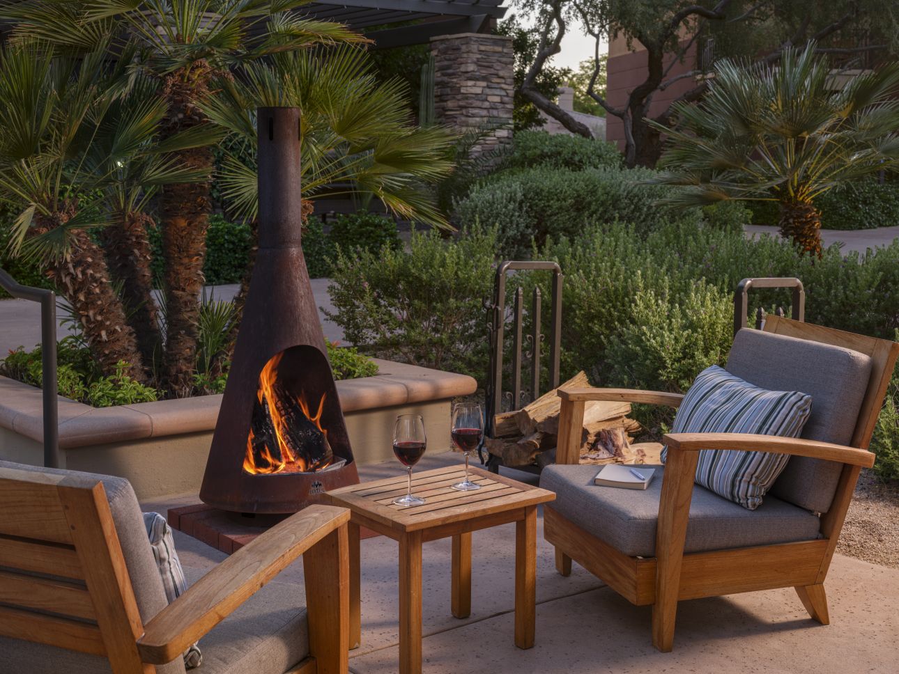 Outdoor Fireplace