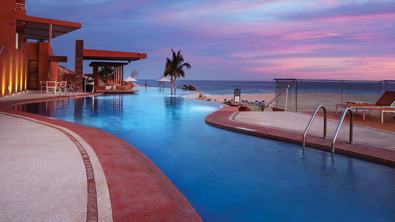 Pool at Sunset