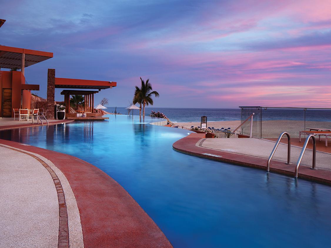 Pool at Sunset