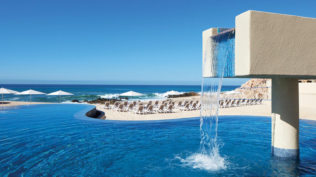 Pool and Beach View