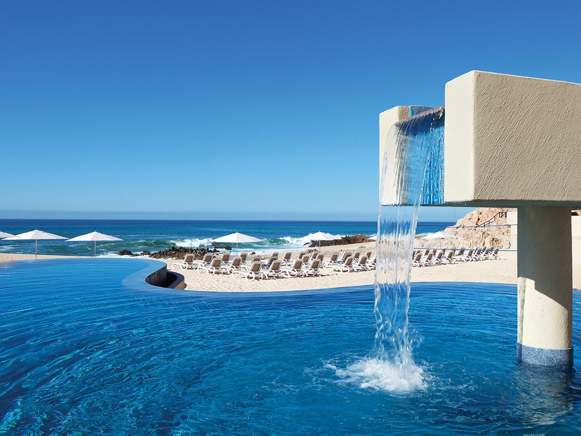 Pool and Beach View