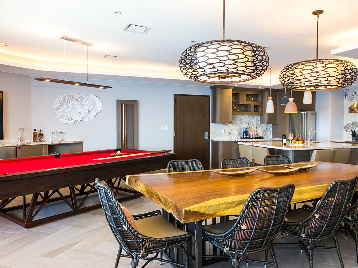 Dining, Living and Kitchen