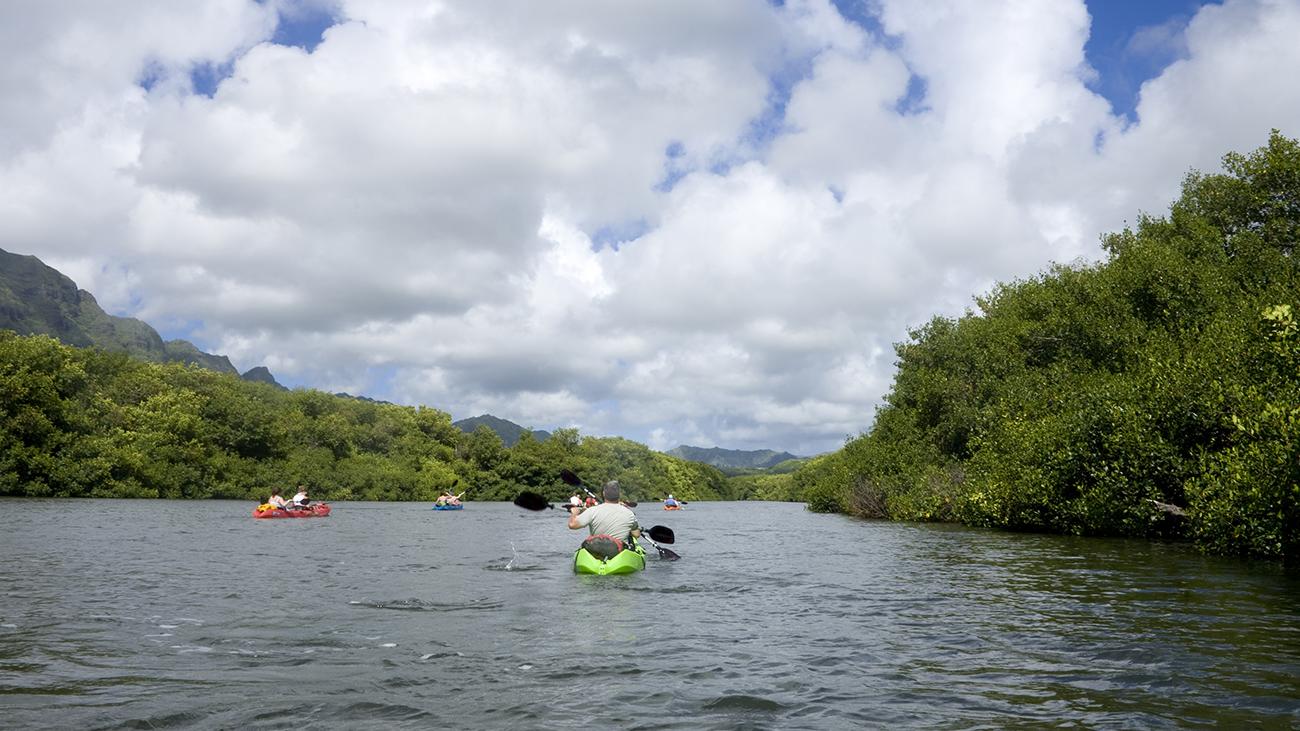 Kayaking