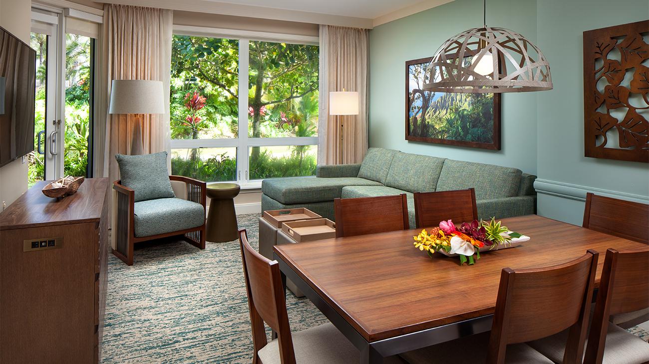 Dining and Living Area