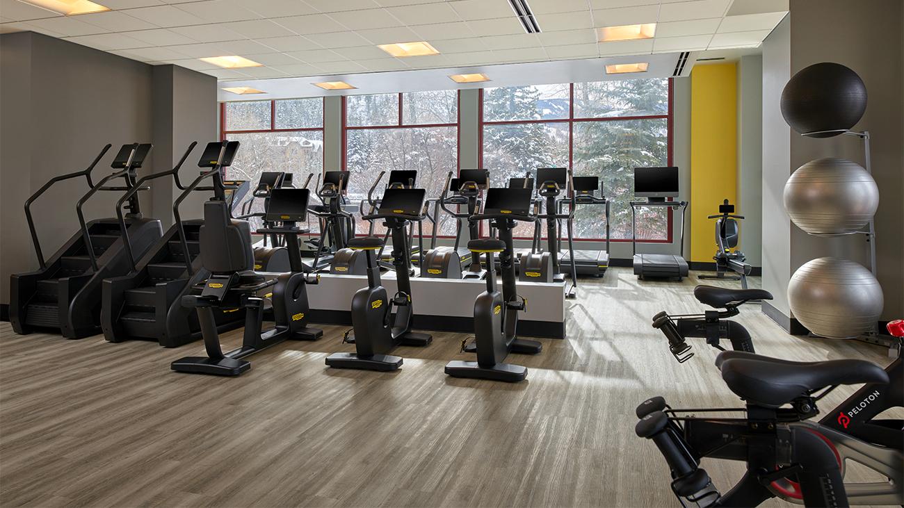 Athletic Club Cardio Area