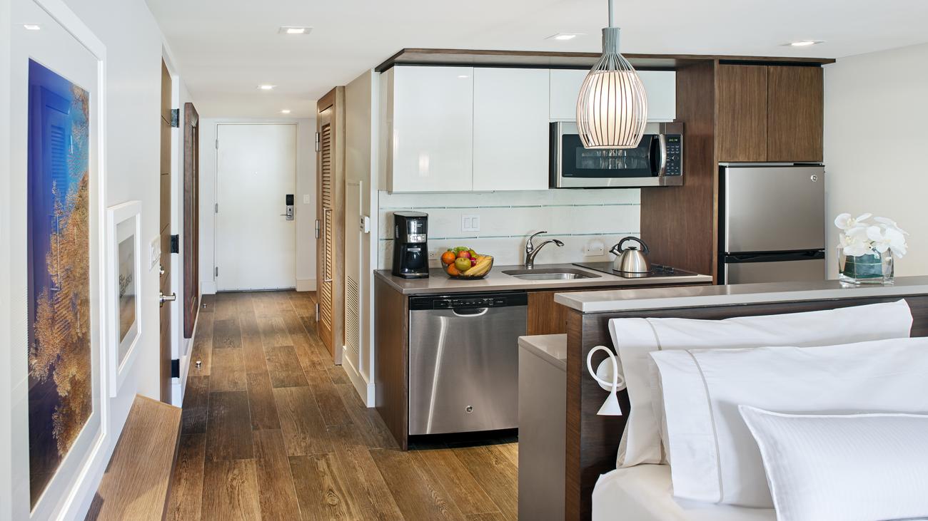 Bedroom and Kitchenette