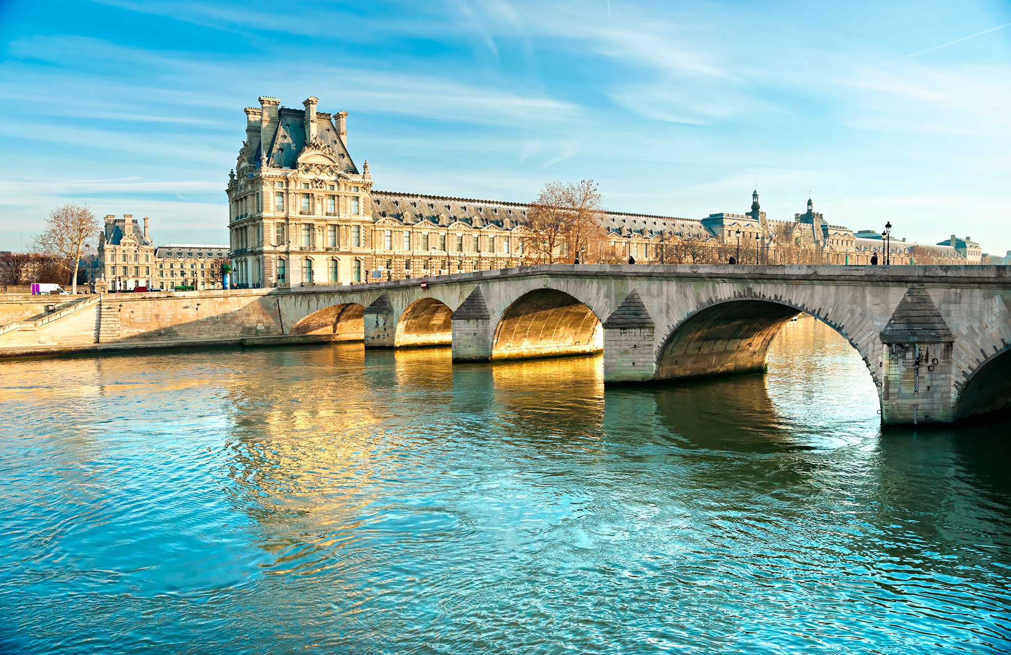 Bridge over the Seine in Paris