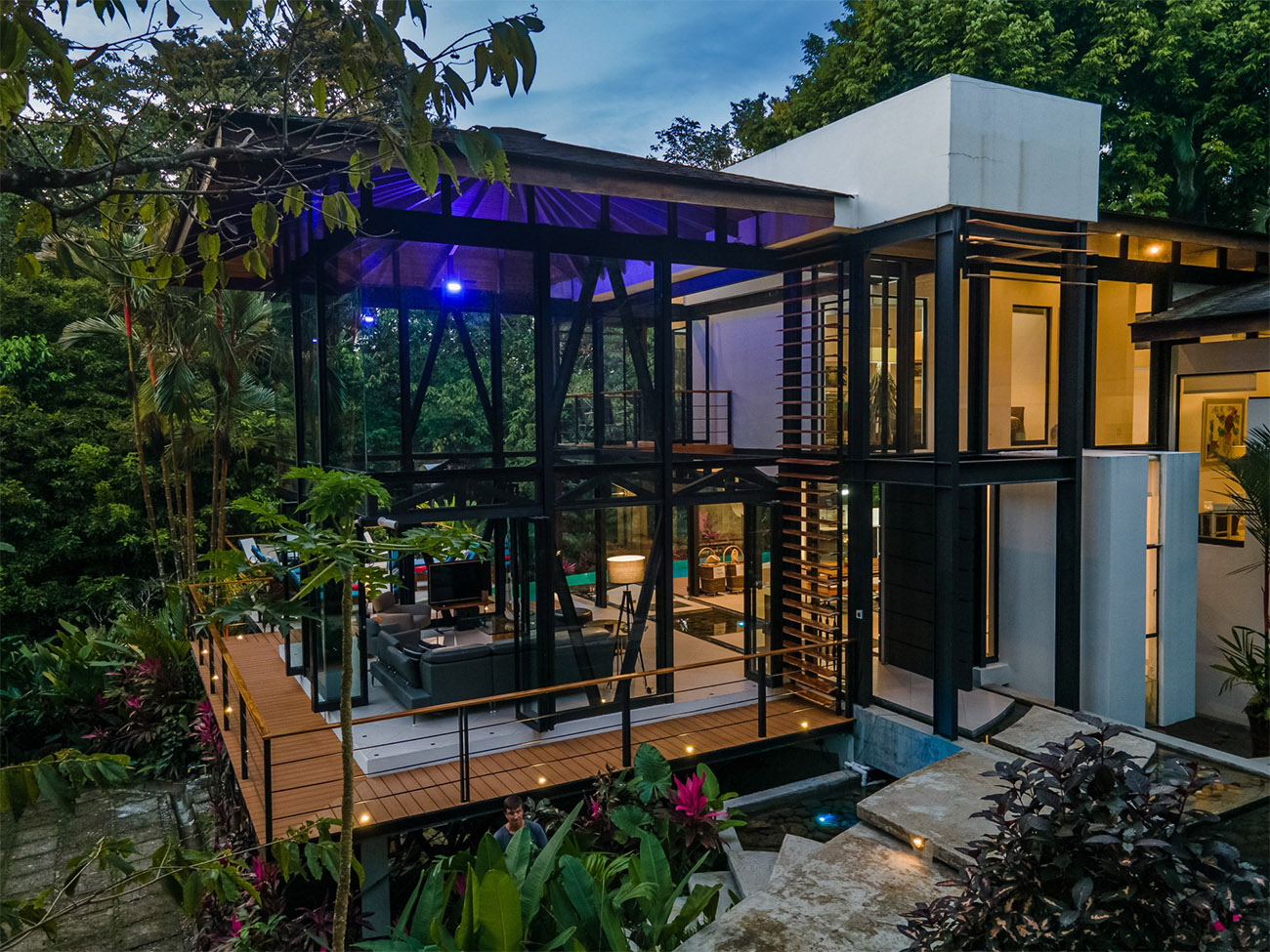 A Villa of Distinction stands out in the jungle