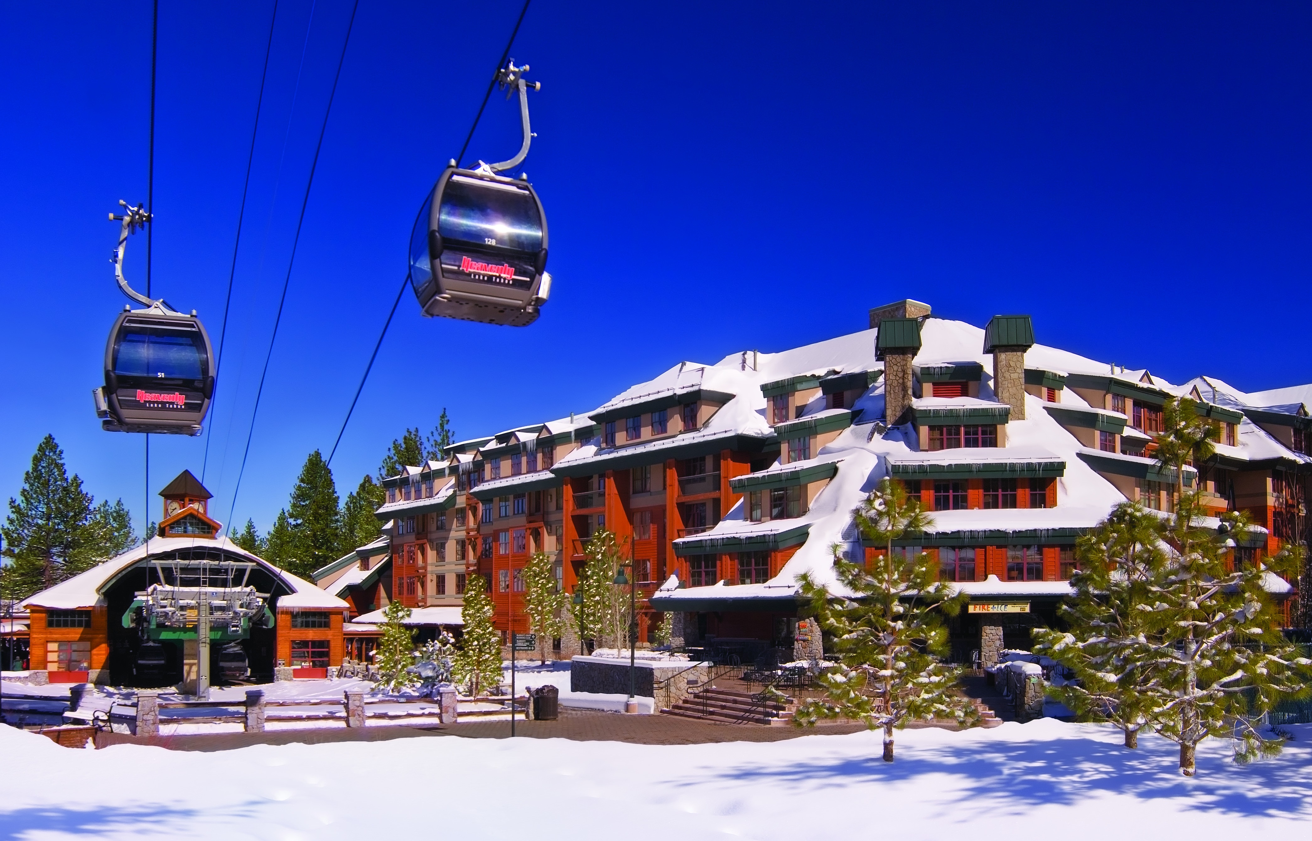 Gondola access at Marriott’s Timber Lodge® in South Lake Tahoe, California