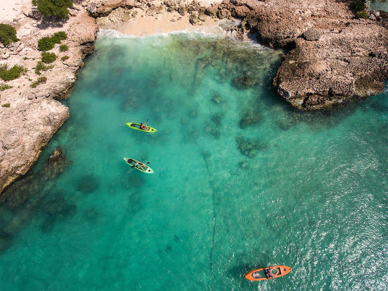 Kayaking in Aruba
