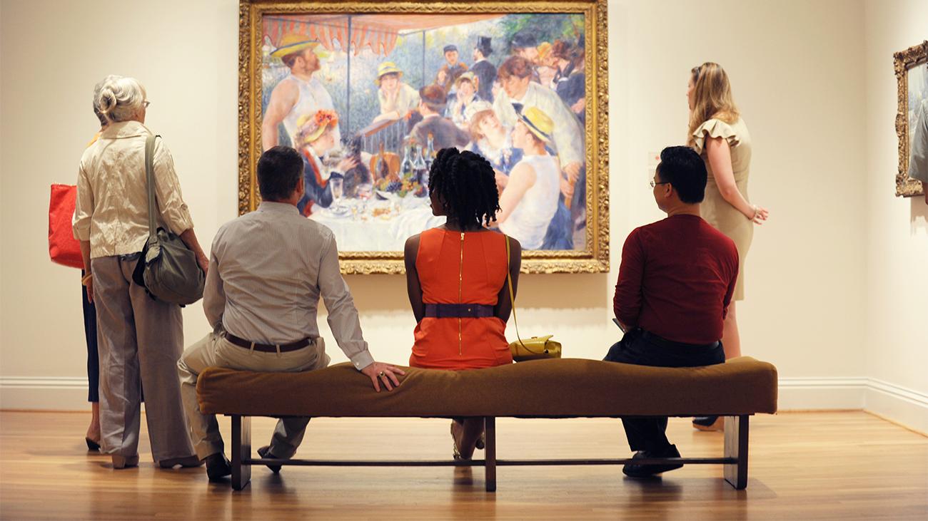 Luncheon of the Boating Party by Pierre Auguste, Courtesy of the Phillips Collection